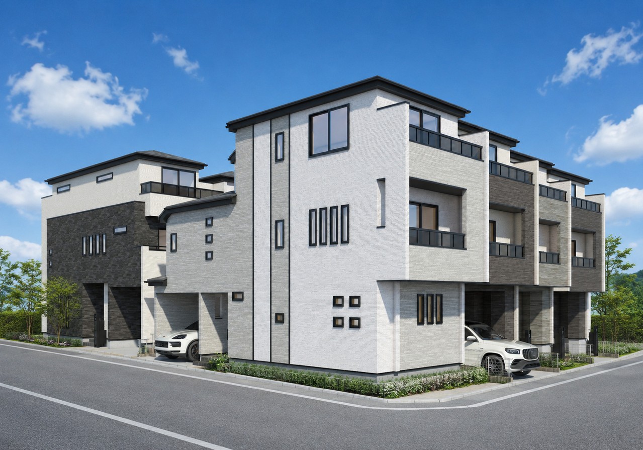 世田谷区赤堤4丁目 新築戸建 B号棟｜松原駅徒歩4分・3SLDK・3階建