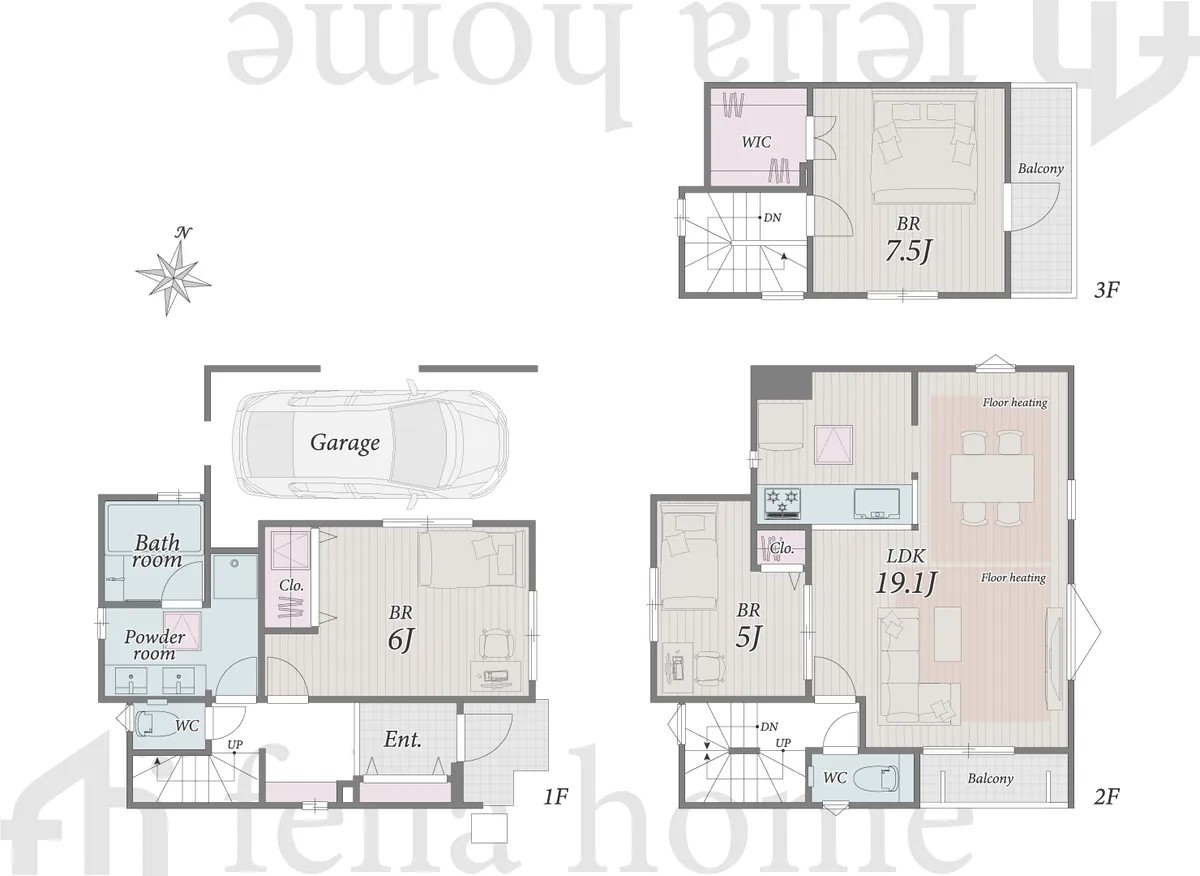 千早 3-chome, Toshima-ku — New house 3LDK | Senkawa Sta. 7min walk - Image1