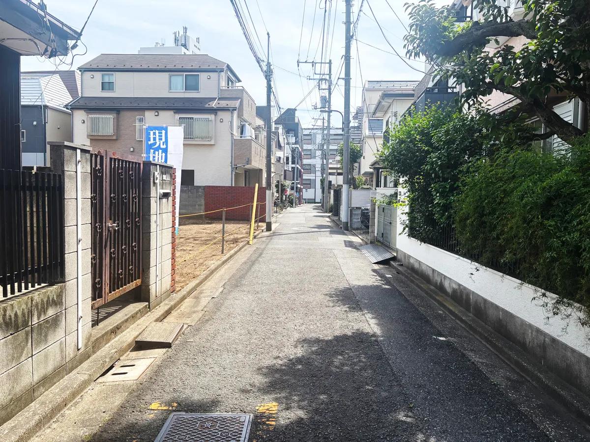 前面道路