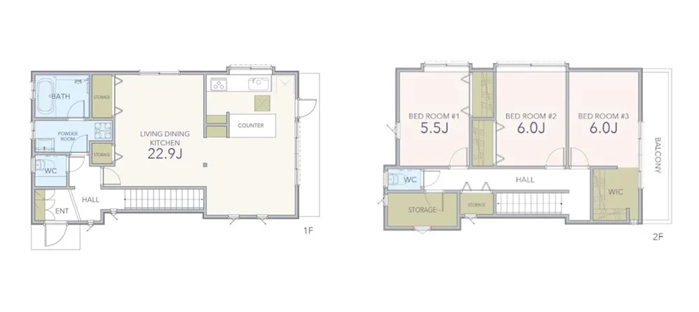 大泉東 7-chome, Nerima-ku — Pre-owned house 3LDK | Oizumi-Gakuen Sta. 17min walk - Image1