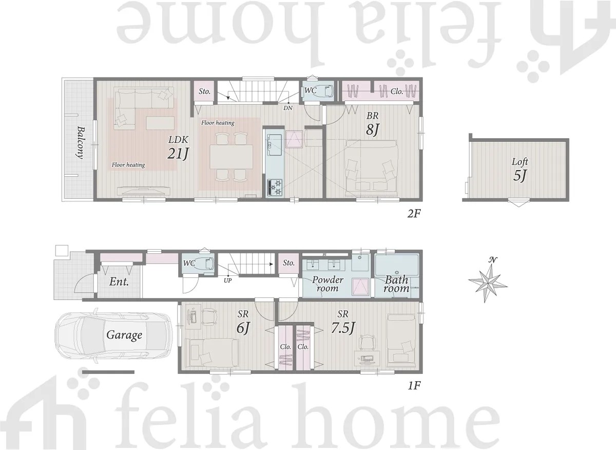 千早 3-chome, Toshima-ku — New house 1LDK+2サービスルーム+ロフト | Senkawa Sta. 7min walk - Image1