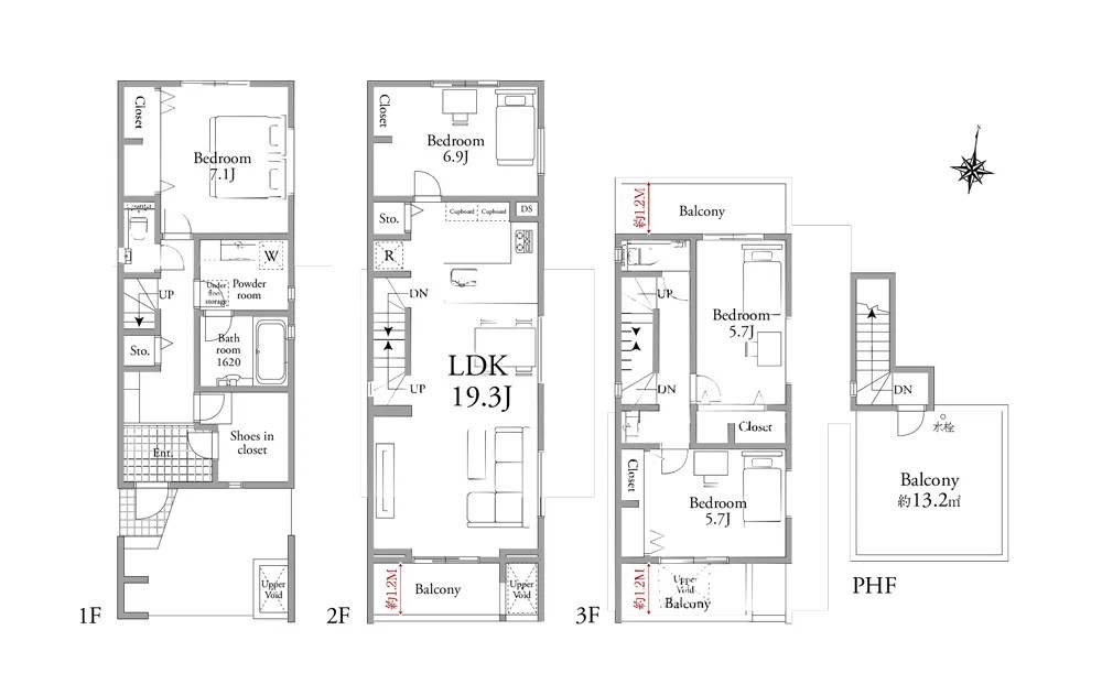 Kinuta 3-chome, Setagaya-ku — New house 4LDK | Soshigaya-Okura Sta. 15min walk - Image1