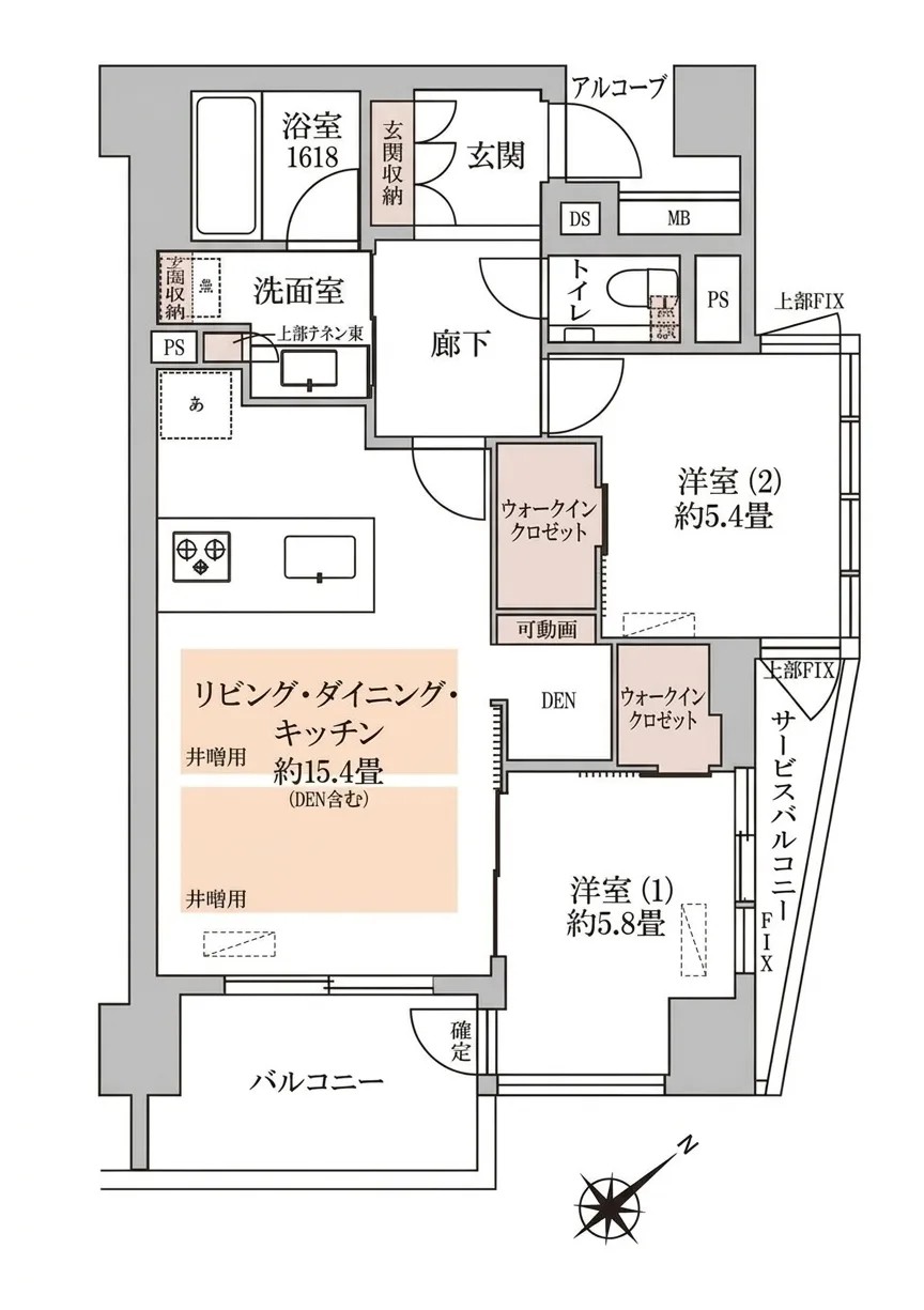ユニーブル渋谷神南 304号室 - 画像1